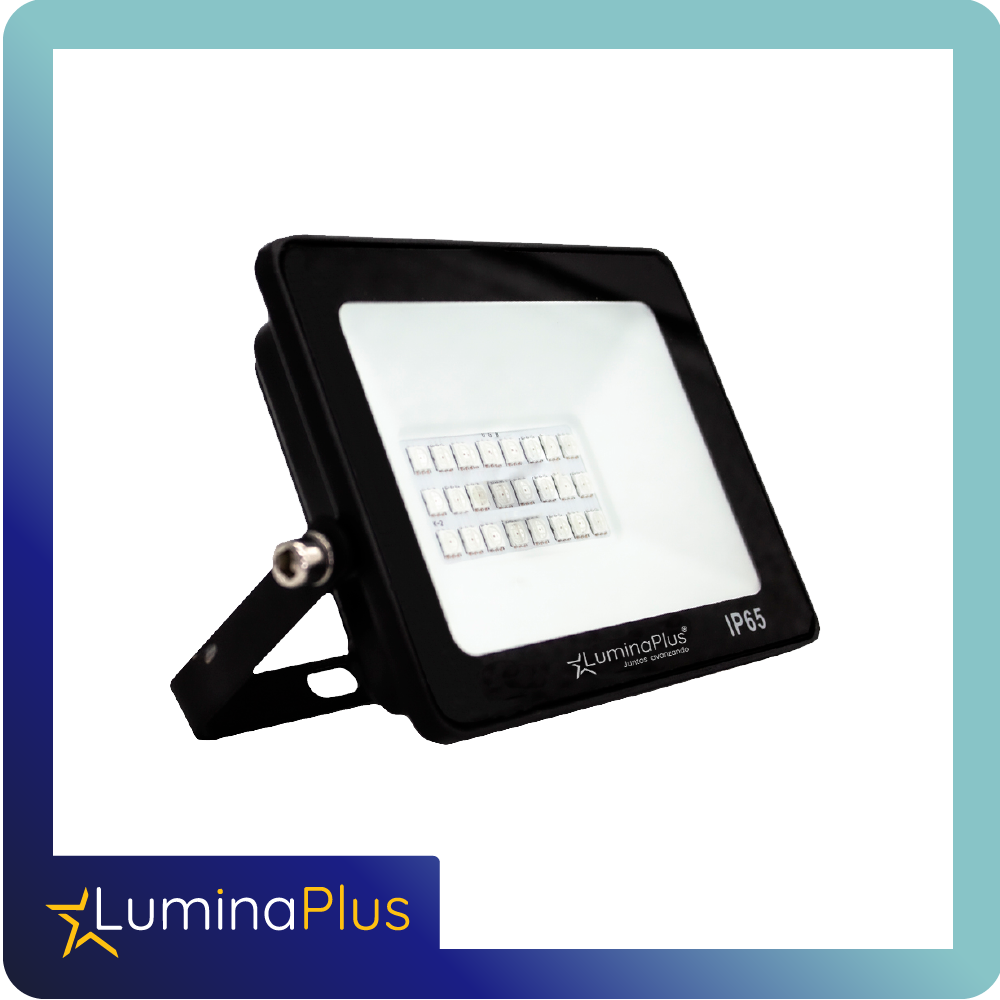 Reflector led luminaplus tipo tableta 10w 6500k