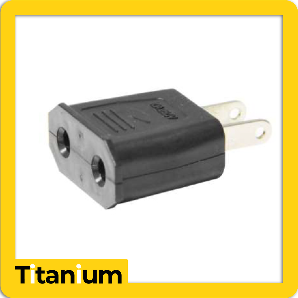 [ECA82] Convertidor redondo a plano plastico