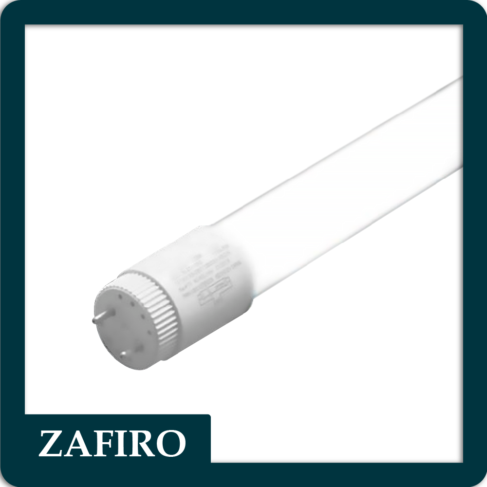 Tubo led t8 9w zafiro luz blanca