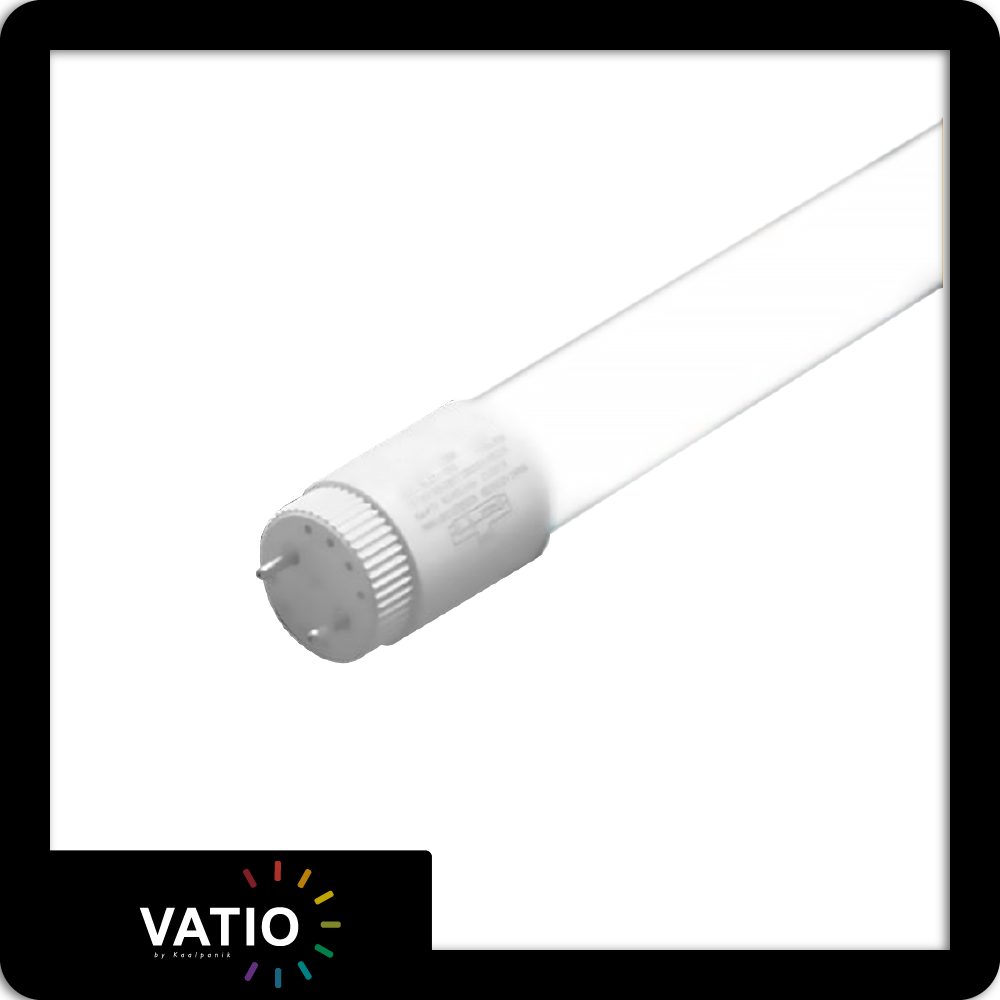 Tubo led t8 9w 6500k vatio