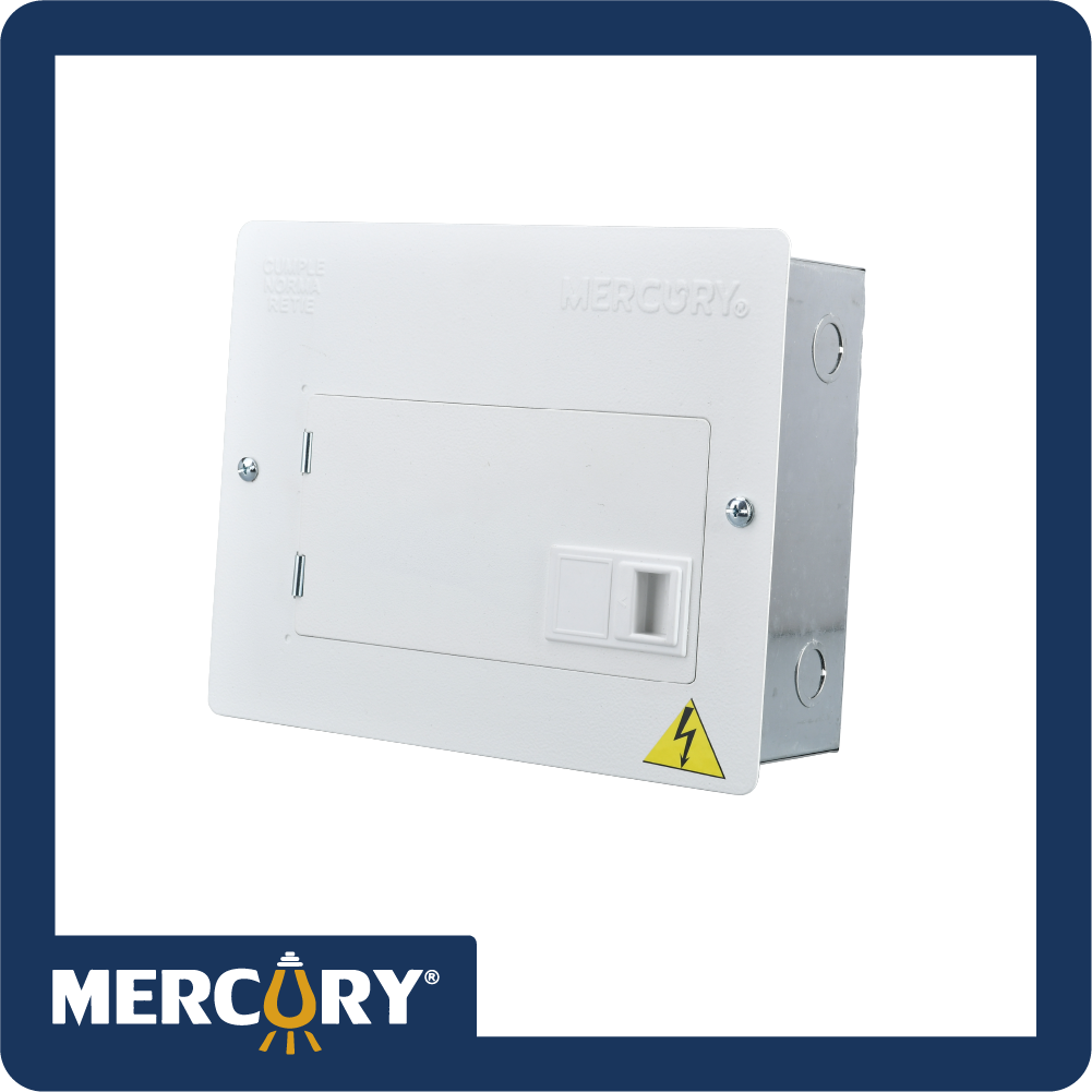 Tablero bifasico promax 6p tapa/puerta metalica industrial