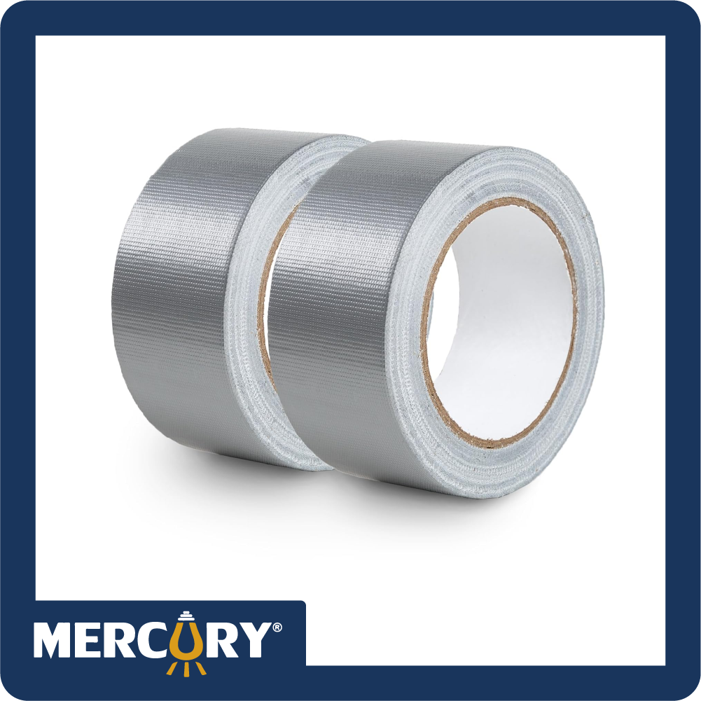 Cinta ducto gris 2" rollo*10m profesional