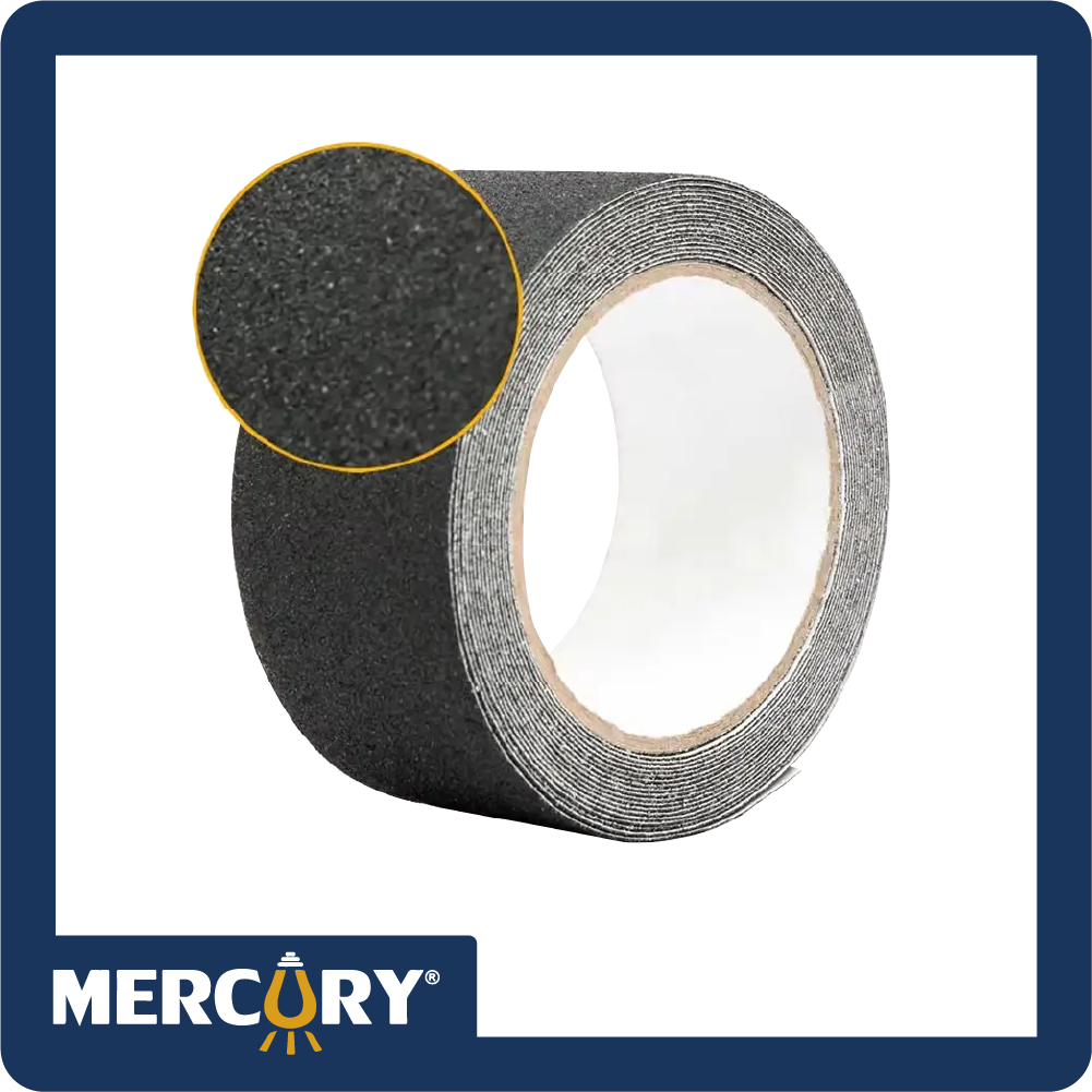 [FAH20] Cinta antideslizante negra 2" rollo*5m profesional