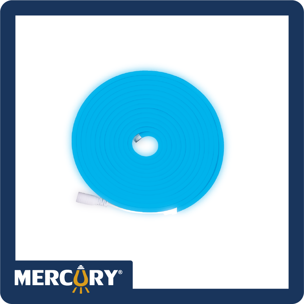 Neonflex led ultrathin (5*11mm) azul 120v/c-10cm bolsa*5m