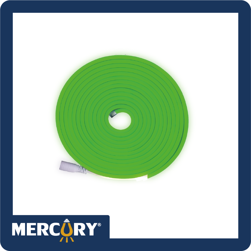 Neonflex led ultrathin (5*11mm) verde 120v/c-10cm bolsa*5m