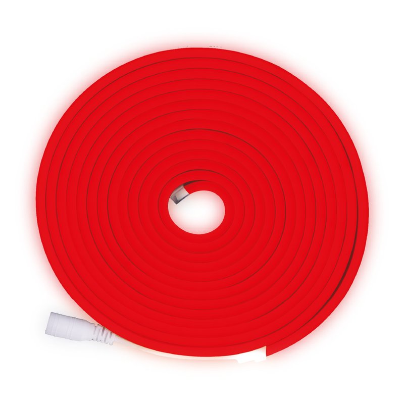 Neonflex led ultrathin (5*11mm) roja 120v/c-10cm bolsa*5m