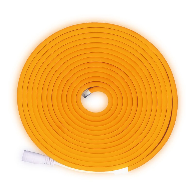 Neonflex led ultrathin (5*11mm) naranja 120v/c-10cm bolsa*5m