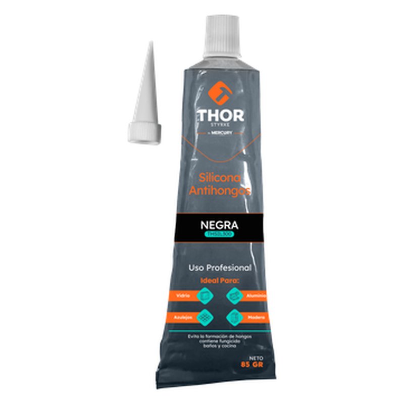 Silicona antihongos blister 85gr negra