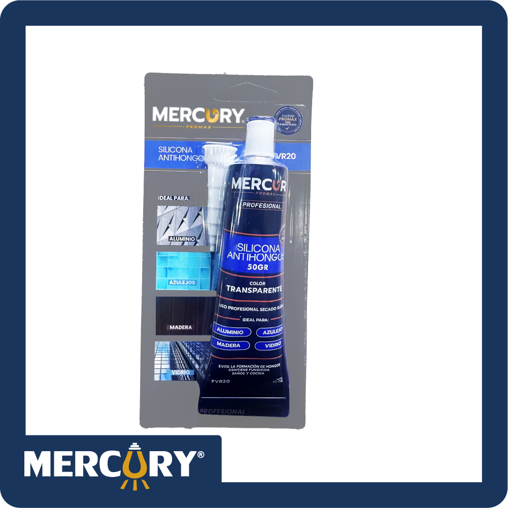 [FVR23] Silicona gris alta temperatura 50gr blister