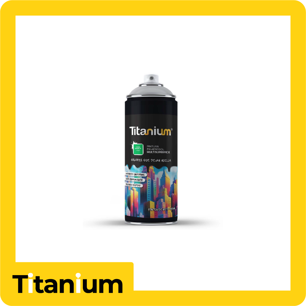 Aerosol titanium verde grama 37 400ml