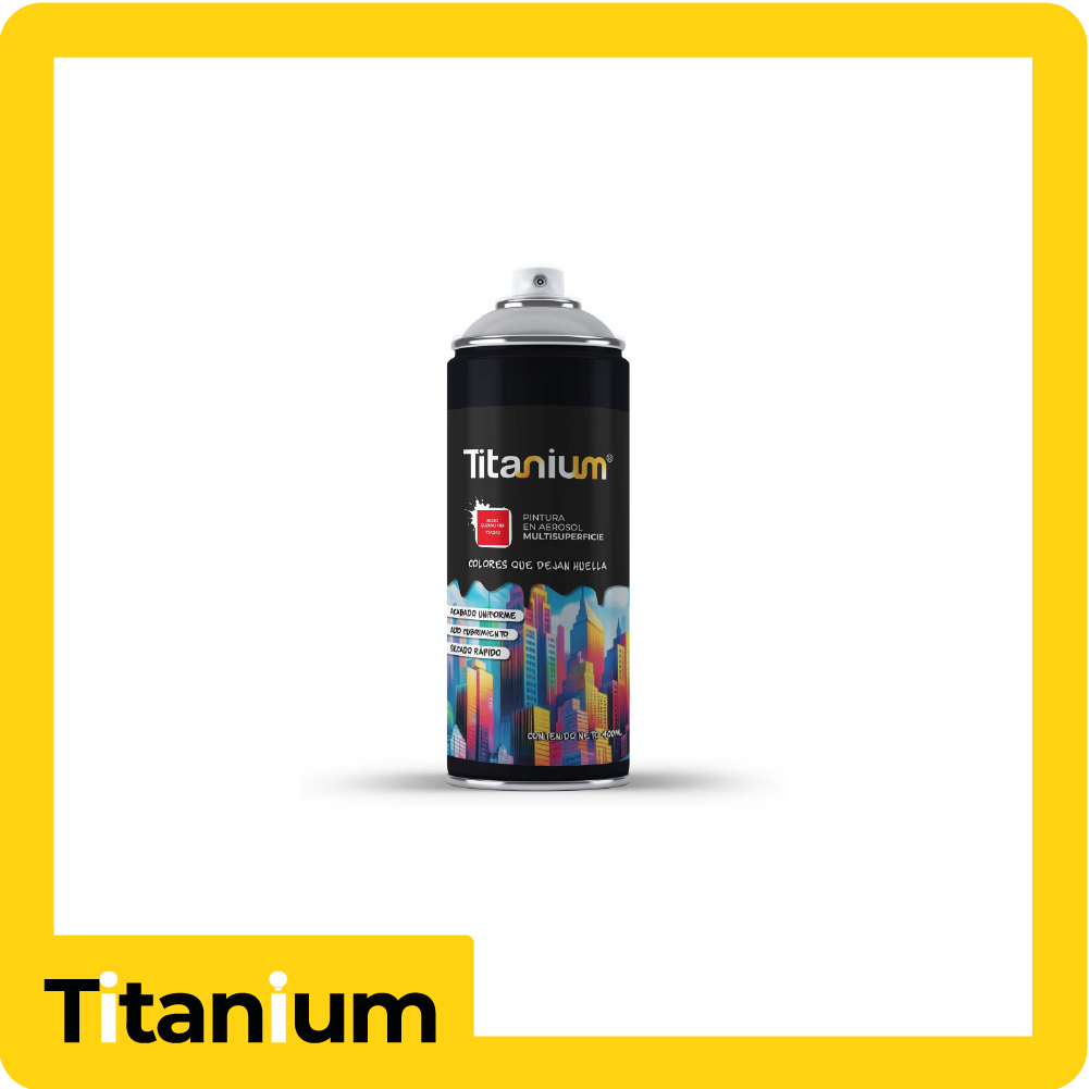 Aerosol titanium rojo suzuki 189 400ml