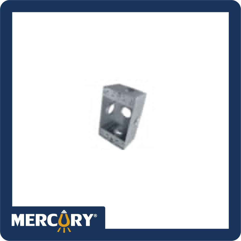 Caja 4x2 5 salidas retie 3/4" mercury promax