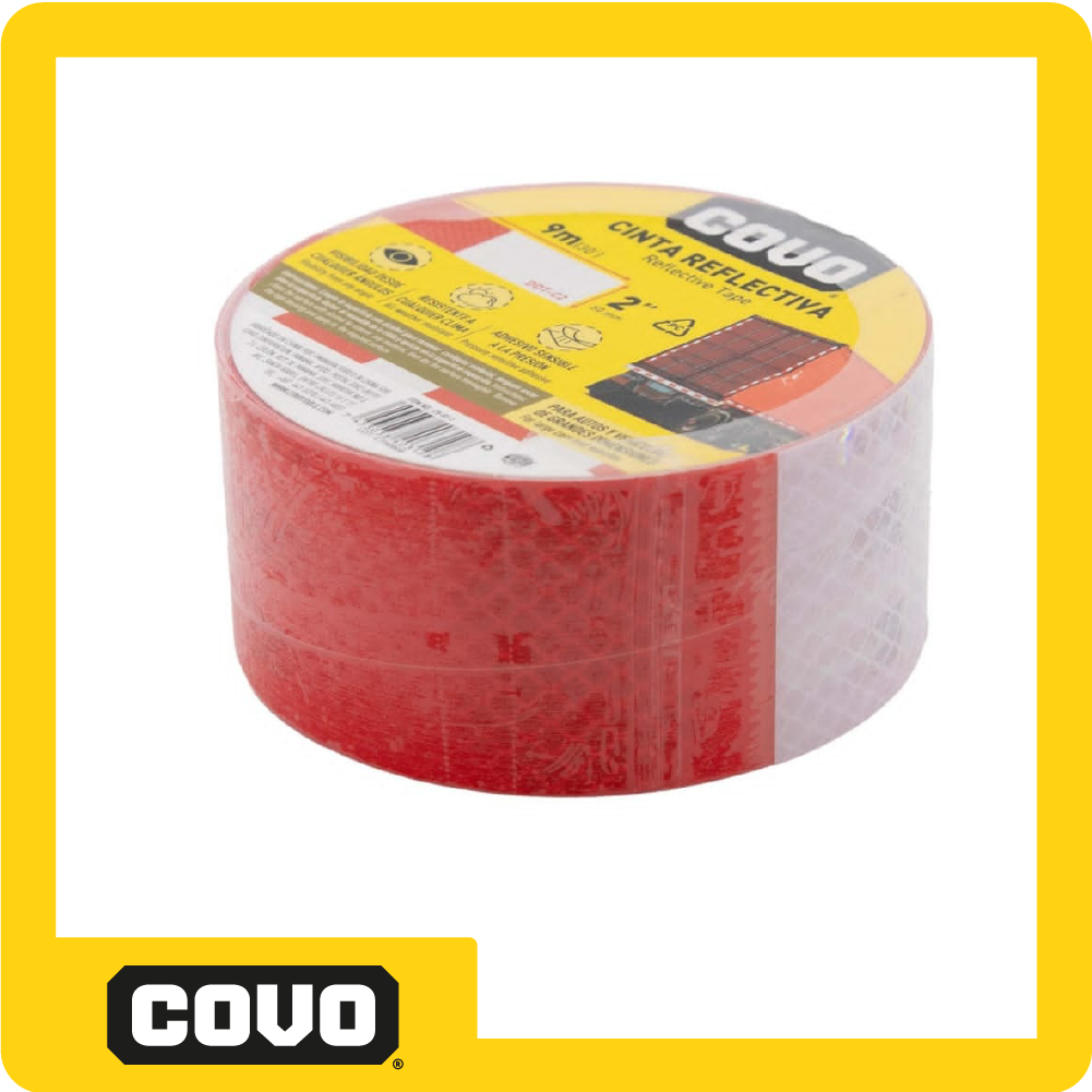 Cinta Adhesiva reflectiva dot-c2 9m - 2"