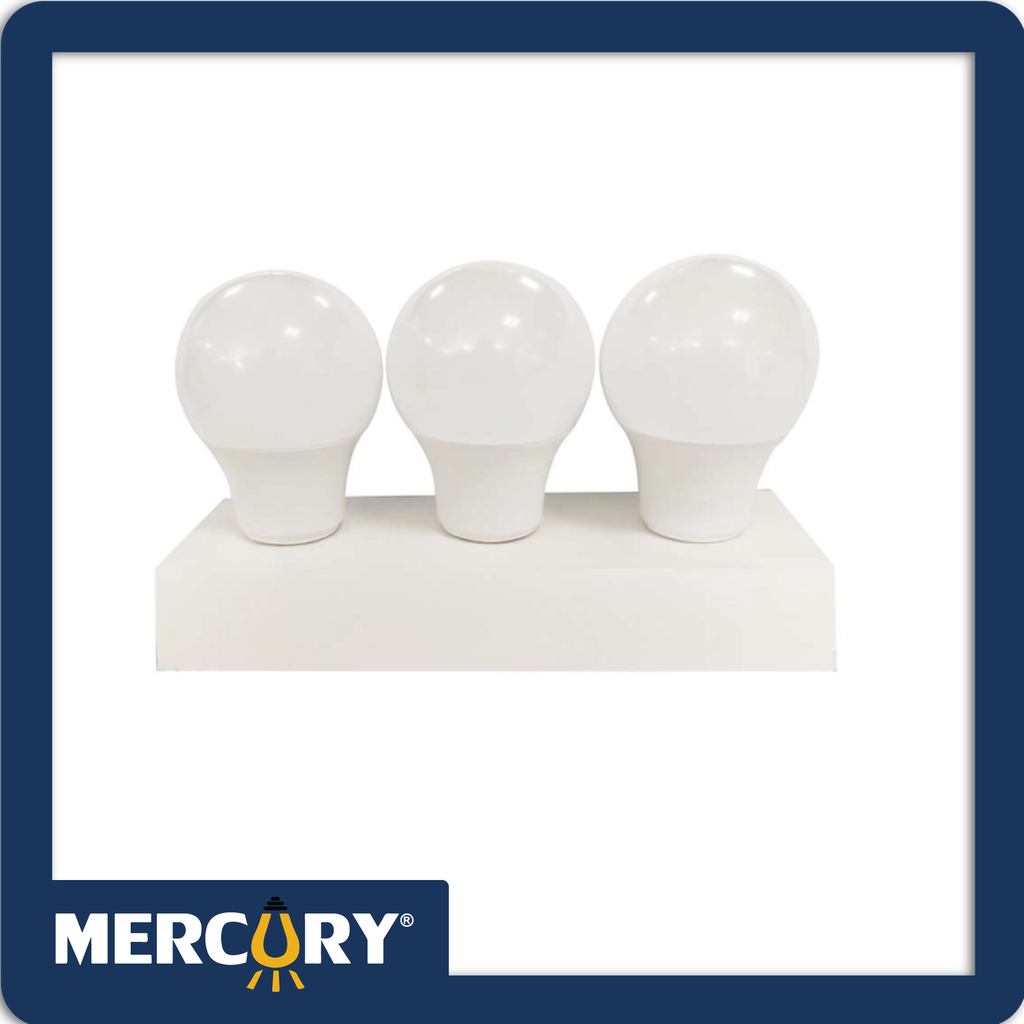 Promo kit x3 bombillos led 9w e27 6500k