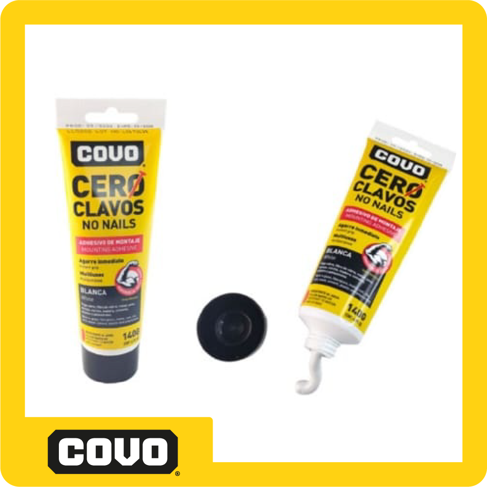 [CV-WBASG-140] Pegante acrilico sin clavos 140gr blanco