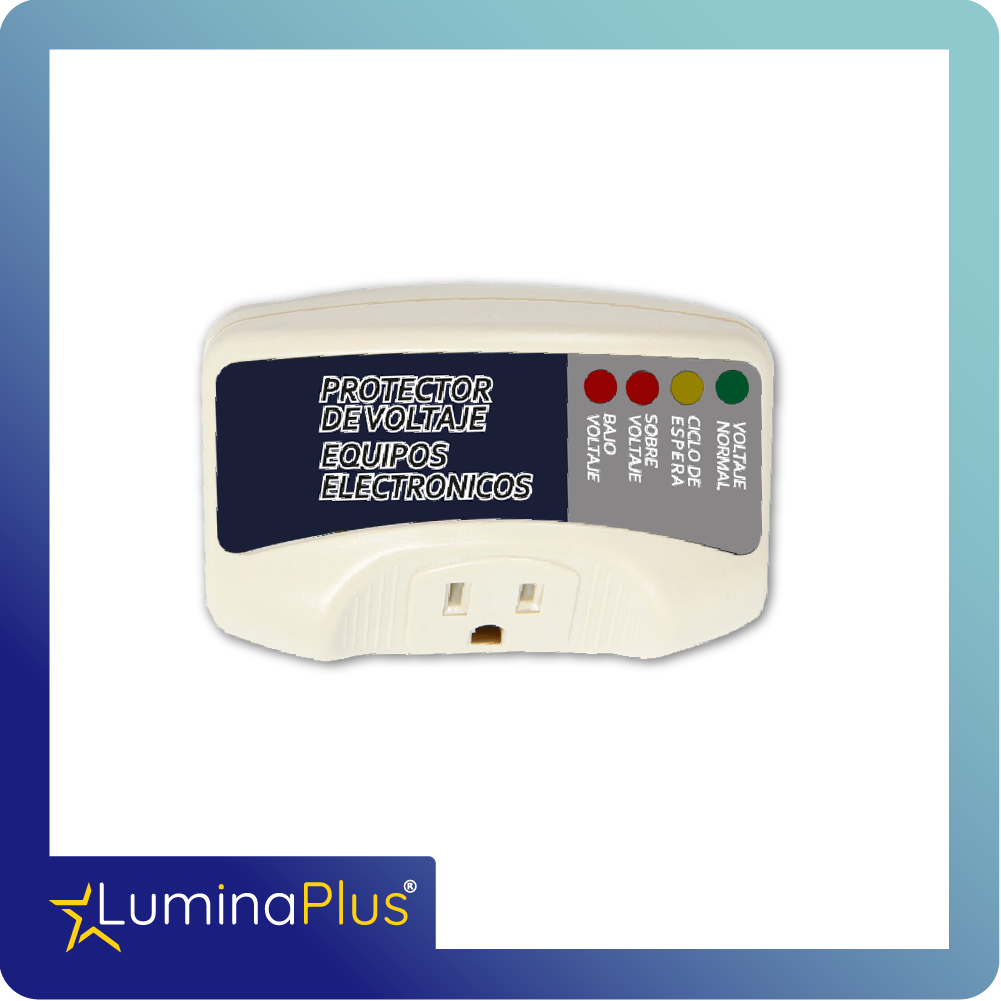 Protector de voltaje 15a 1800w 120v ac blister