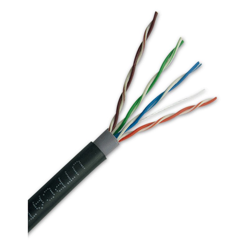 [ECA71] Cable utp cat 5e 100% cobre mercury interior rollo *305m