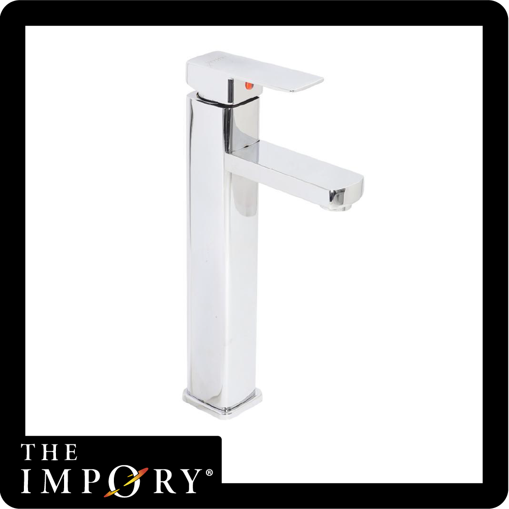 Llave lavamanos monocontrol alta cromada (JG-06)