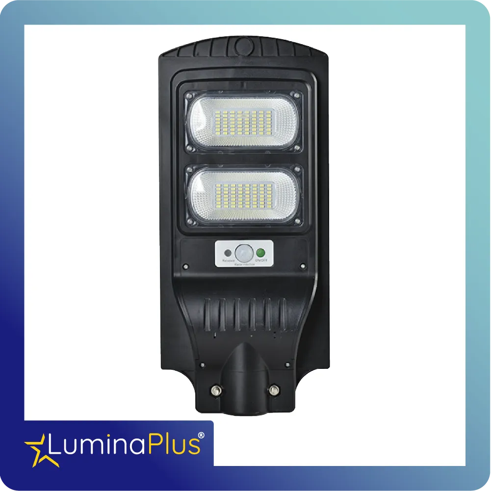 [LS100W] Luminaria solar led alumbrado publico 100w 6500k con sensor