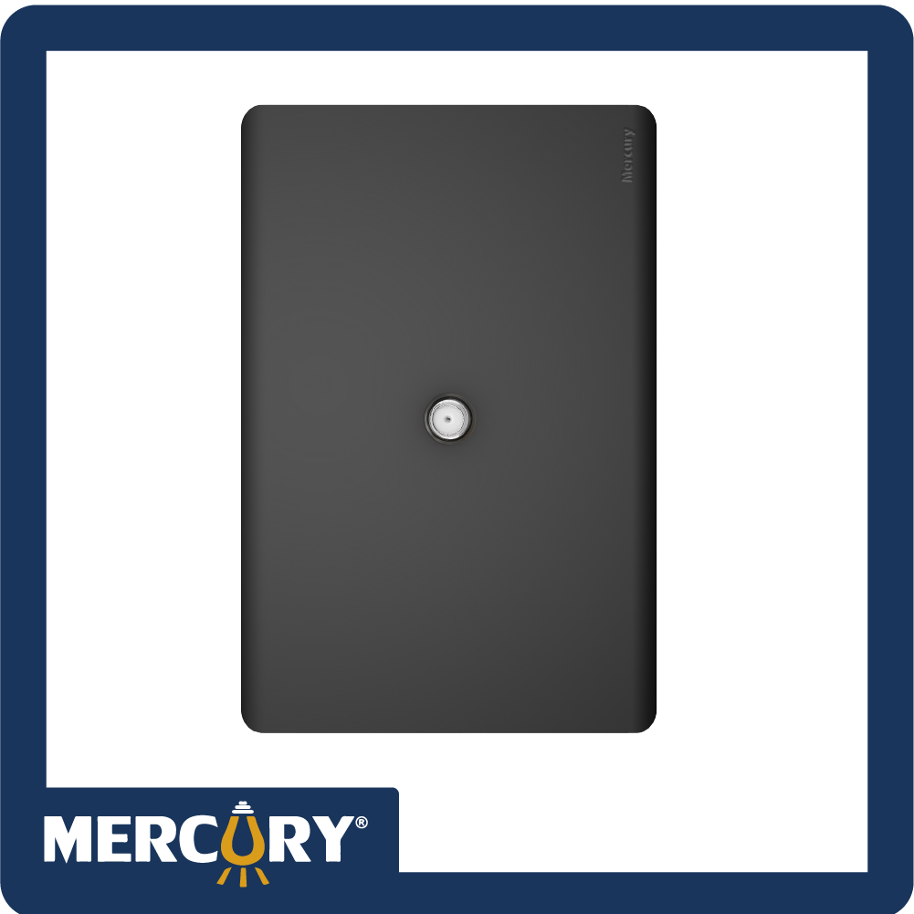 [ETI270] Toma coaxial mercury l/infinity black