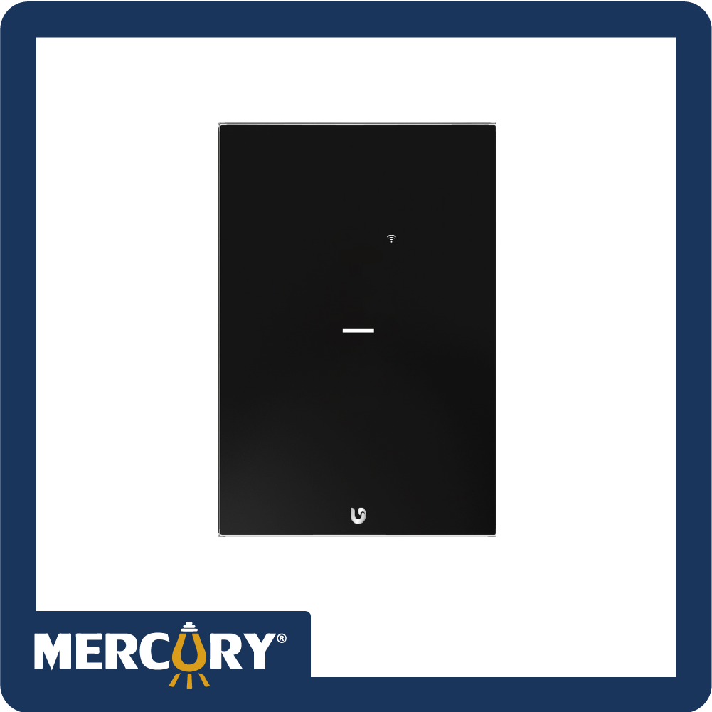 [TIC53] Interruptor sencillo smart home touch black wifi gen2
