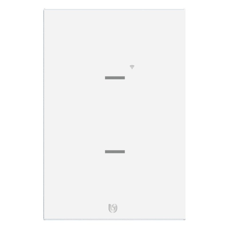 Interruptor doble smart home touch white wifi gen 2
