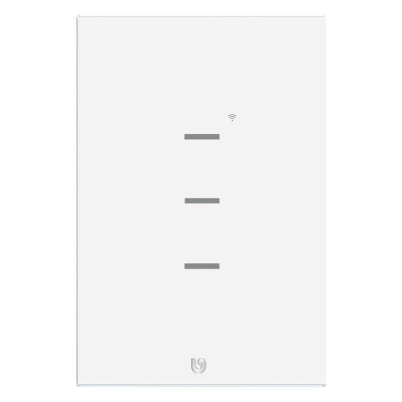 [TIC50] Interruptor triple smart home touch withe wifi gen2