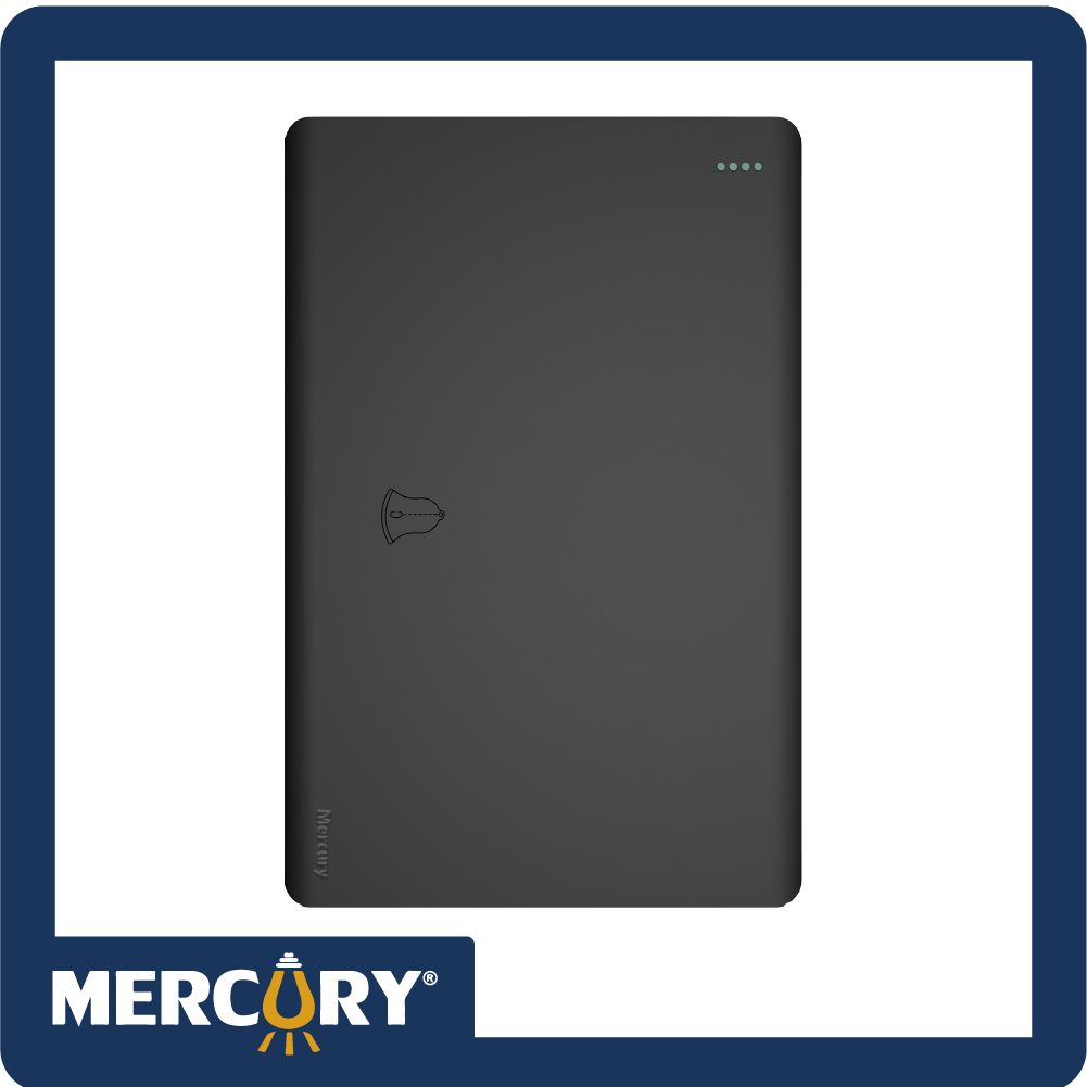 Pulsador timbre mercury l/infinity black