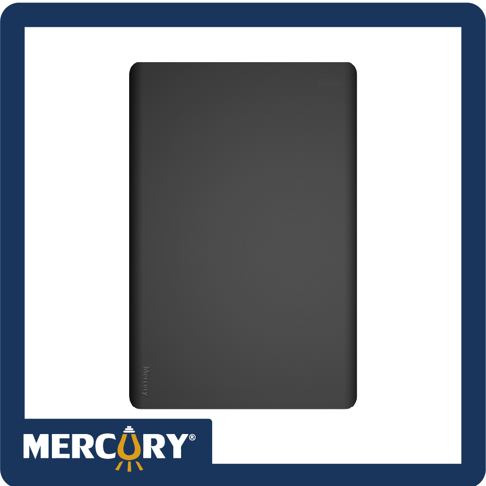 Placa ciega mercury l/infinity black