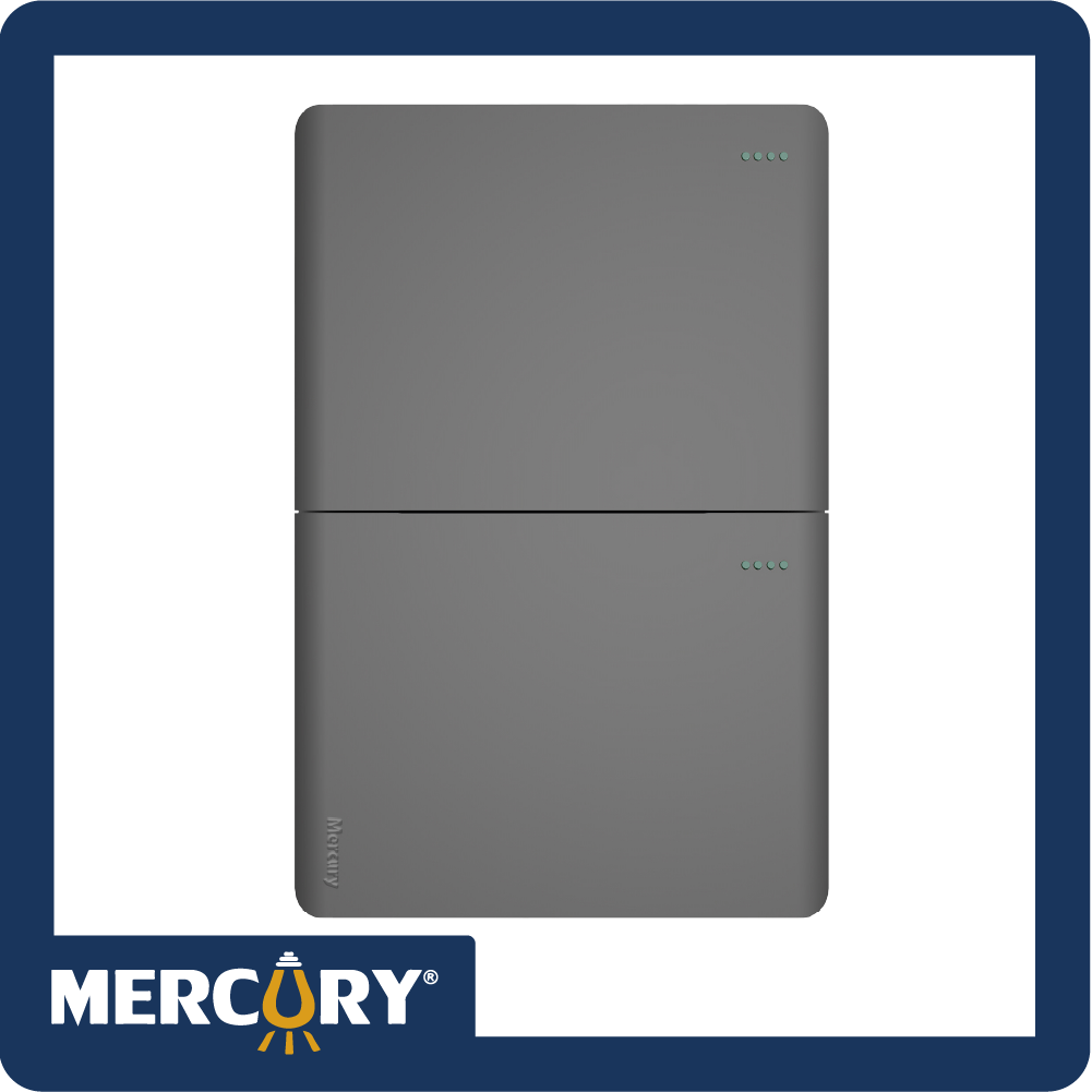 [ETI284] Interruptor doble conmutable mercury l/infinity silver