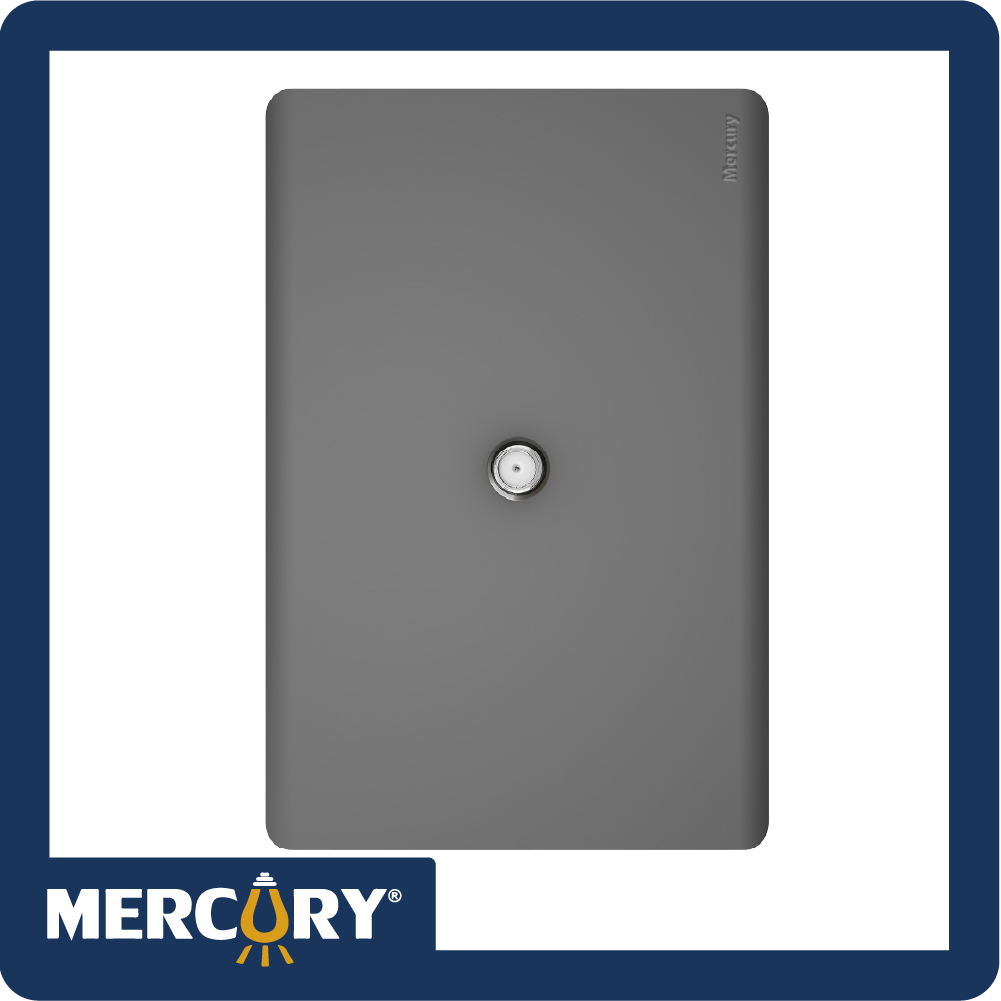 Toma coaxial mercury l/infinity silver