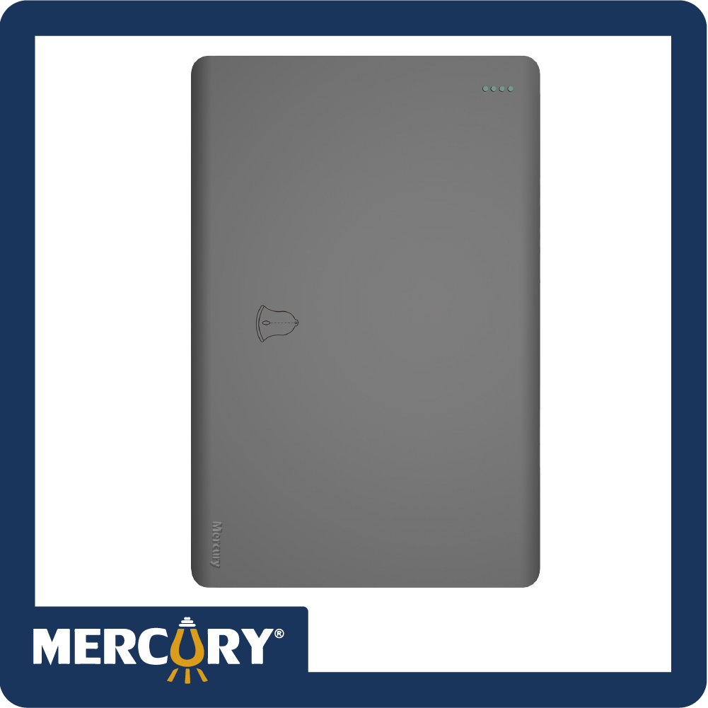 Pulsador timbre mercury l/infinity silver