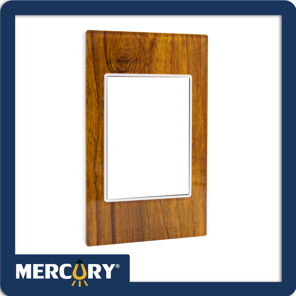 [ETI143] Placa linea/premium madera nogal/acrylic