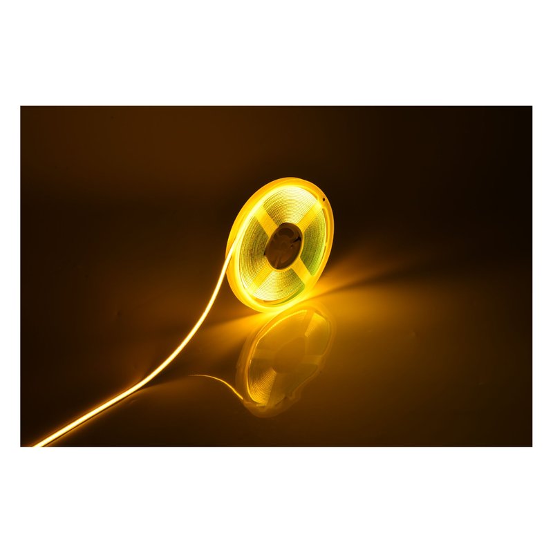 Cinta led 12v 6m*rollo cob/3500k high-lumen ip20