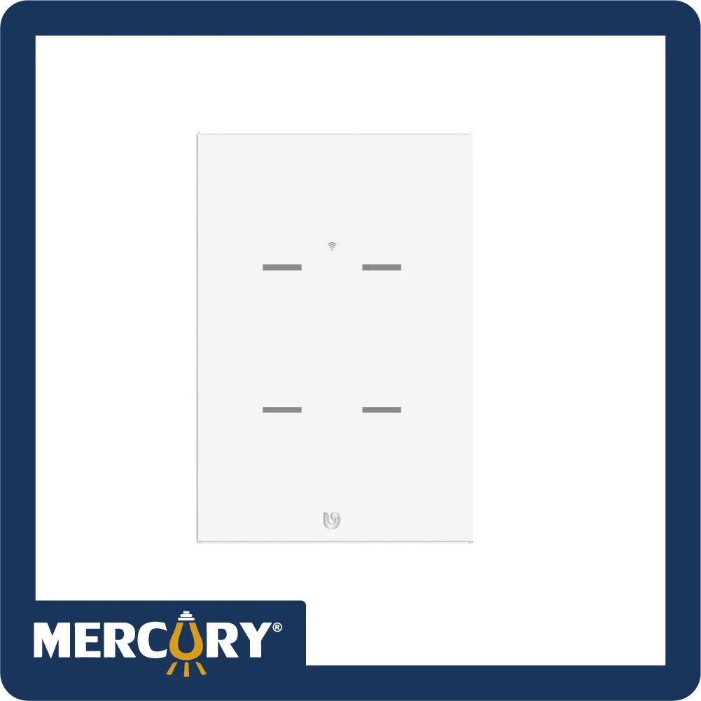 [TIC51] Interruptor cuadruple smart home touch white wifi gen2