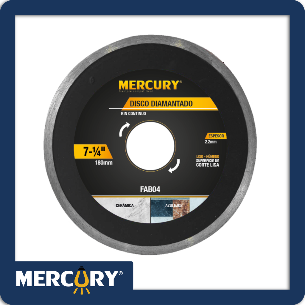 [THAB200] Disco diamantado continuo 4 1/2 x 7/8" thor