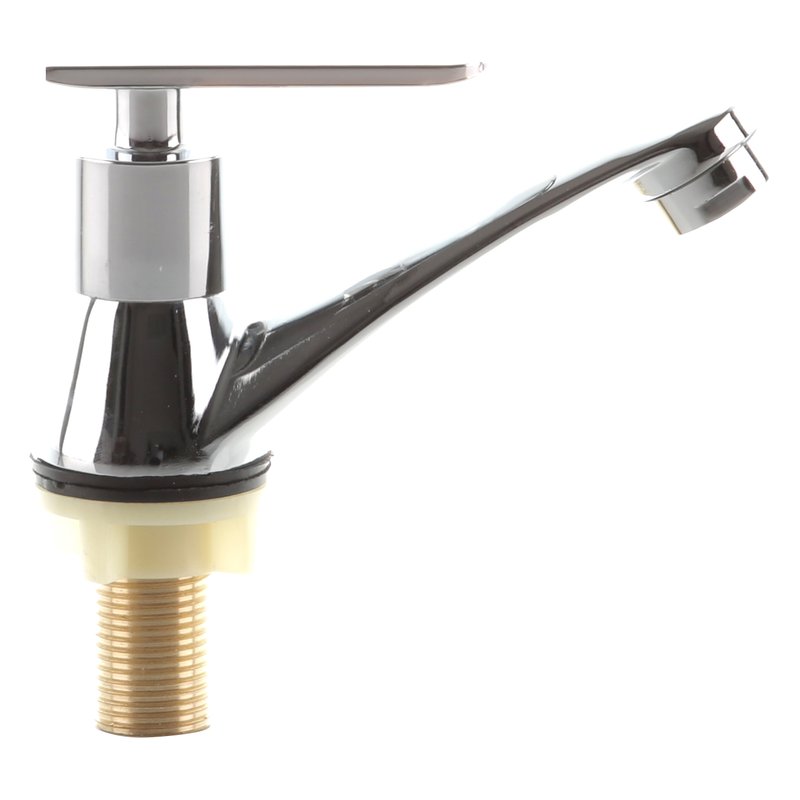 [VQALS001] Llave sencilla lavamanos metalica cromo