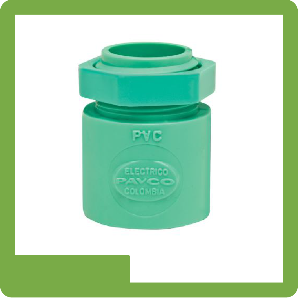 Adapt pvc pavco 3/4'' vd