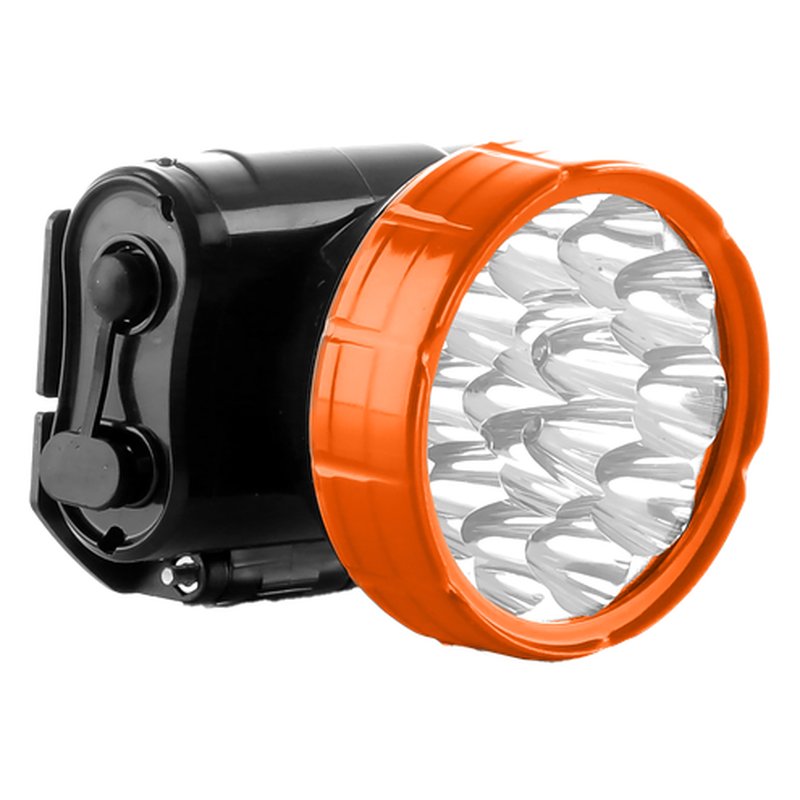 [THILU004] Linterna recargable 15led 3213 700ma tipo minero recarga con cable
