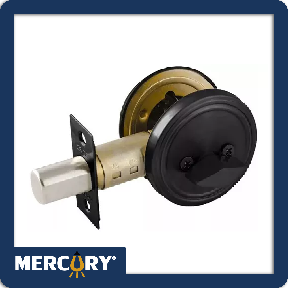 [THCHA111] Cerradura auxiliar seguridad negro mate llave/mariposa blister thor