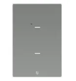 [TIC62] Interruptor doble smart home touch silver wifi gen 2
