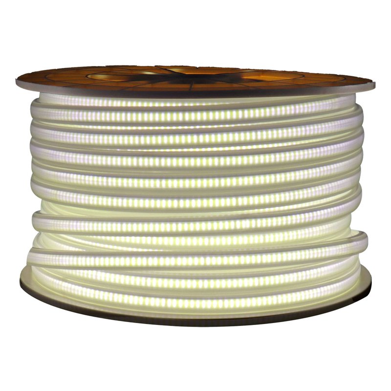 Cinta led 120v 120led*m 2835/6500k 100m/rollo ip65/10cm corte