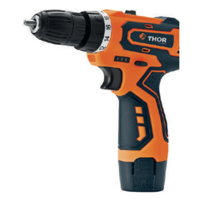 Taladro atornillador inalambrico 3/8" 10mm 12v 1350rpm 19/21 n.m