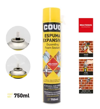 Espuma expansiva 750 ml
