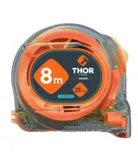 [THMED104] Flexometro 8m / 25mm transparente doble medida punta magnetica