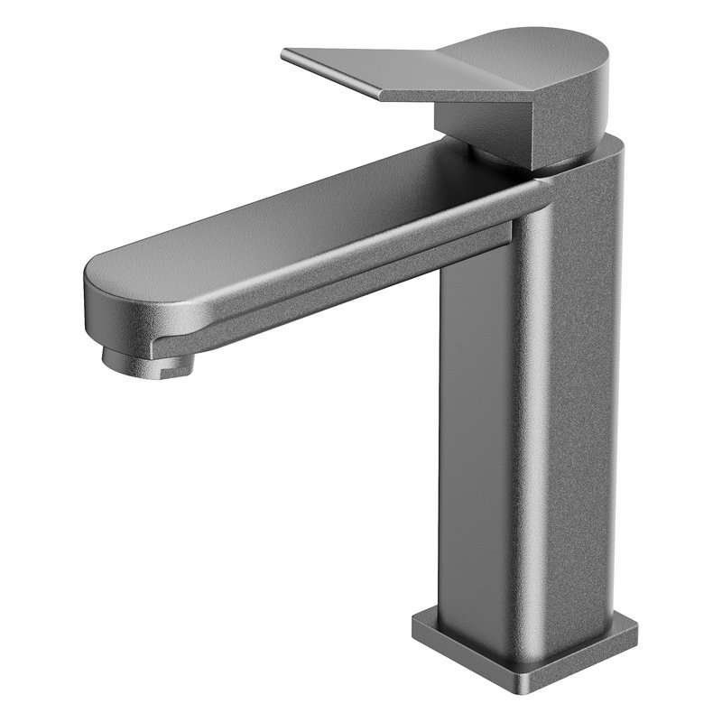 [VQAHLVM003] Lvm monocontrol medio solid moldava aluminio gris