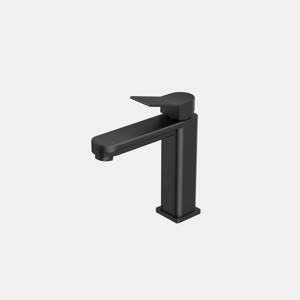 [VQAHLVM004] Lvm monocontrol medio solid moldava aluminio negra