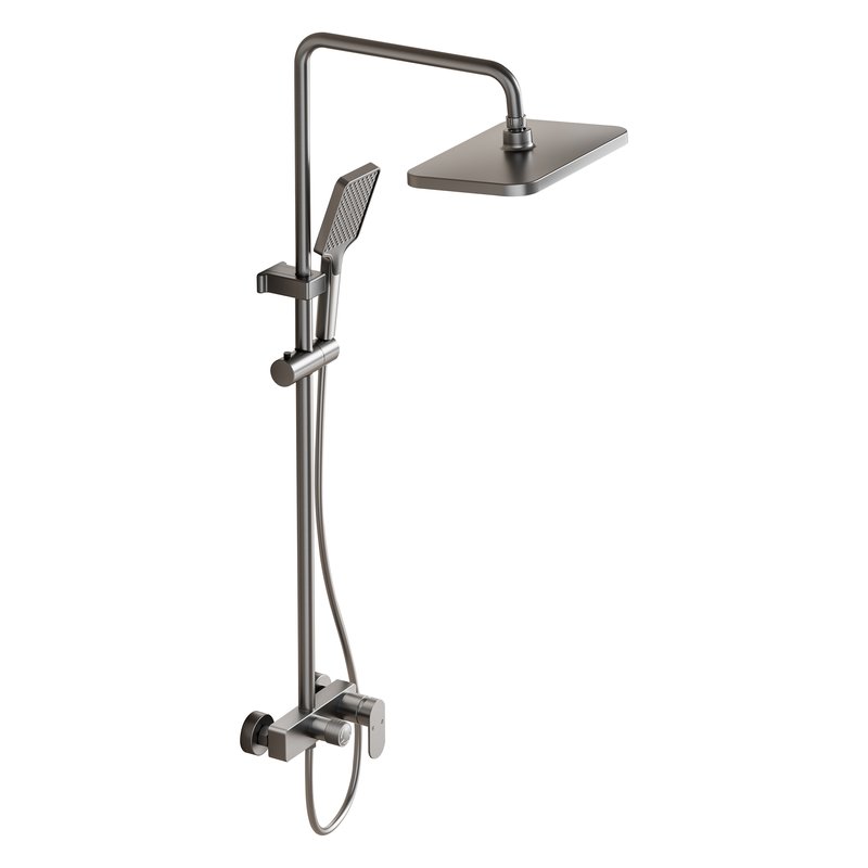 [VQAHDC001] Columna ducha aluminio tormes gris