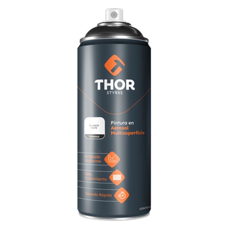 [THAE013] Aerosol blanco mate 1007 x 400ml thor