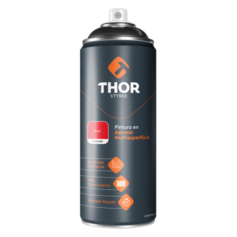 Aerosol rojo 6 x 400ml thor